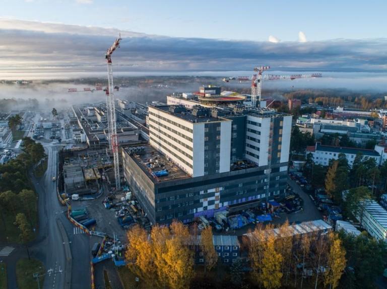  OYSin A-rakennuksen työmaalle Oulun rakennusvalvonnan Tuumastukki-palkinto