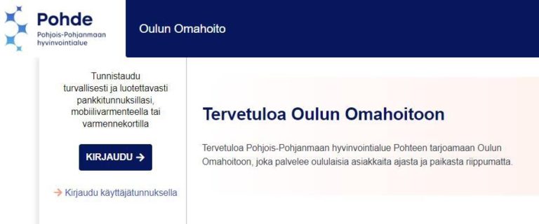  Oulun Omahoidon ulkoasu on uudistunut